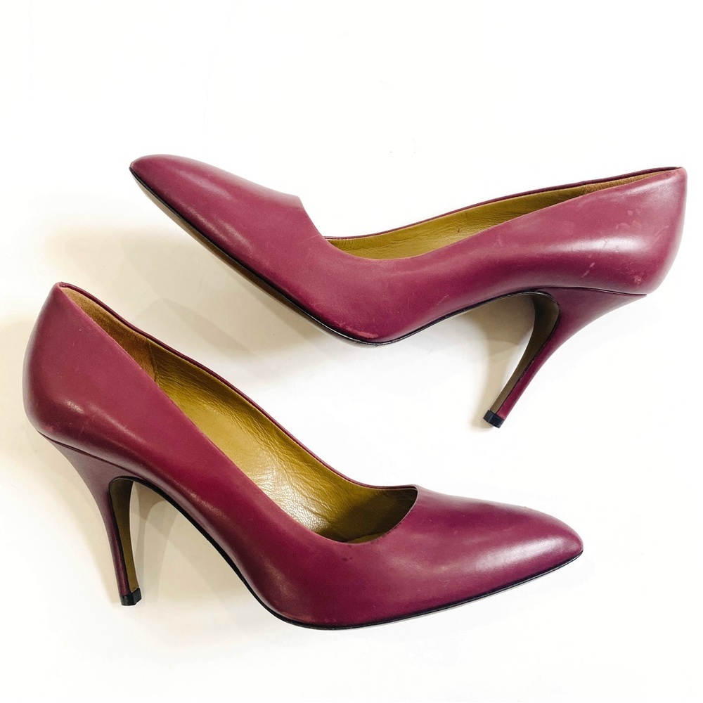 Paul Smith 4” Pump Heels In Burgundy New — image 2 of 8